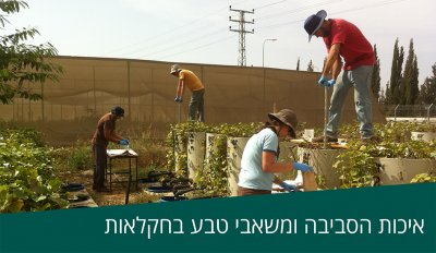איכות הסביבה ומשאבי טבע בחקלאות